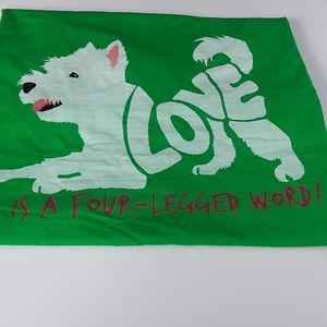 Love Is Four Legged Word Tee